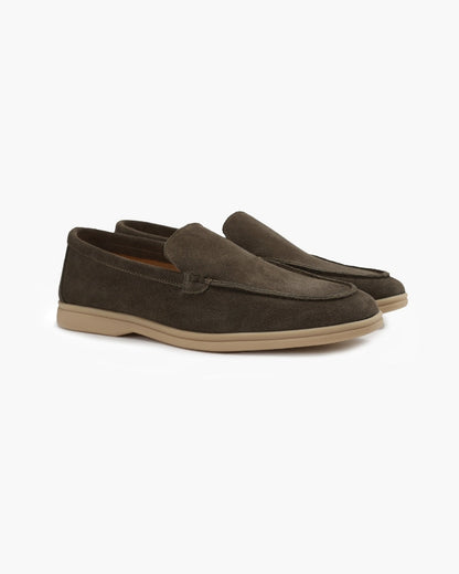 Da Uomo Mocassini in Camoscio Slip-On dallo Stile Smart Casual