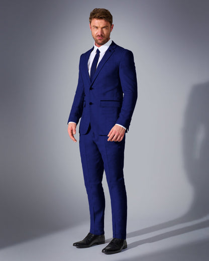 Da Uomo Completo Sartoriale Slim Fit Eleganza Formale Moderna