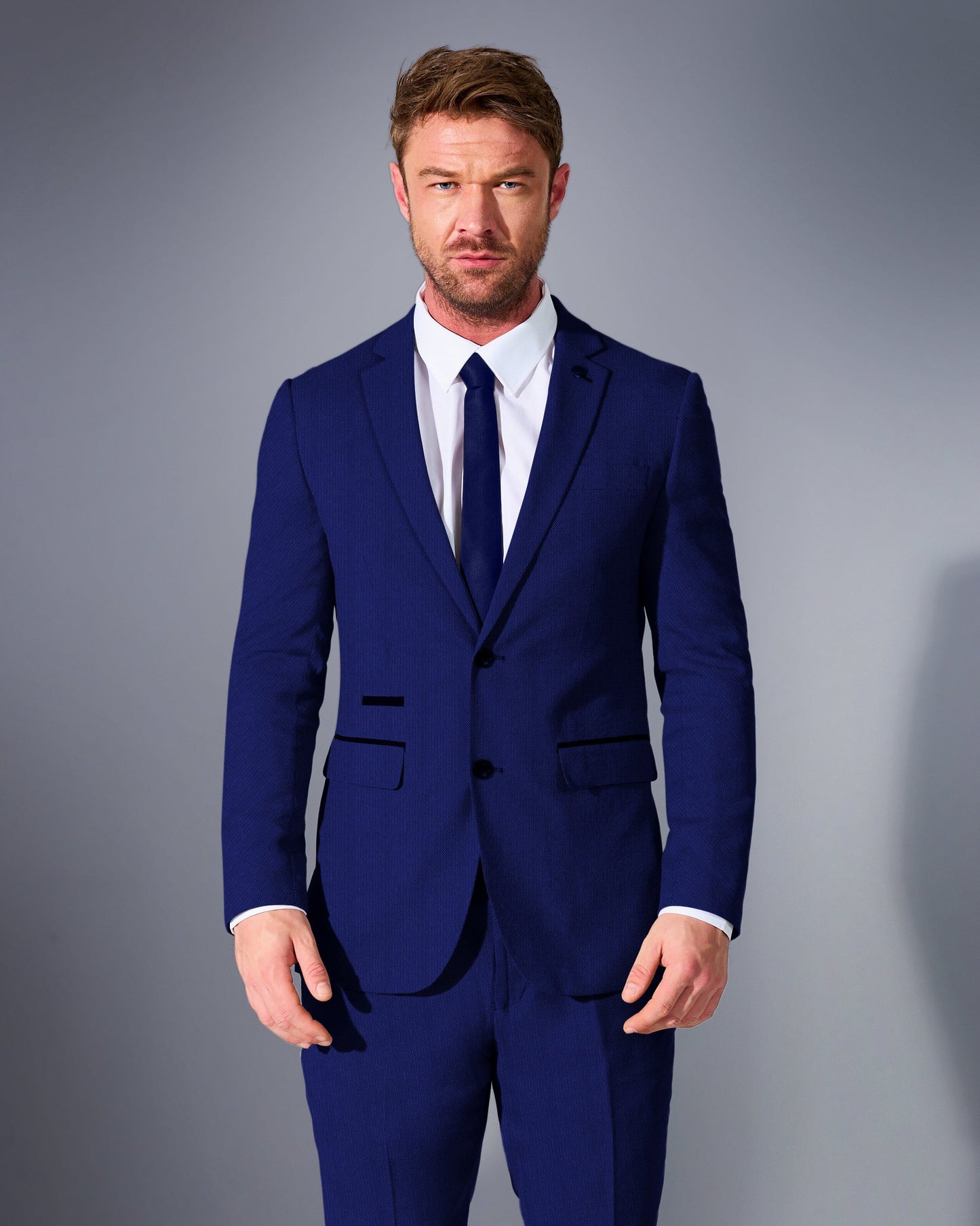 Da Uomo Completo Sartoriale Slim Fit Eleganza Formale Moderna