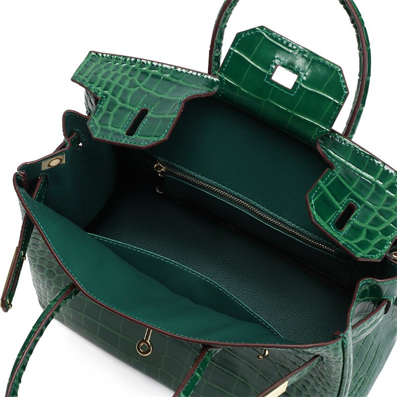 Da Donna Borsa in Vera Pelle con Chiusura Elegante