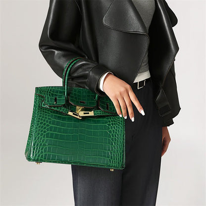 Da Donna Borsa in Vera Pelle con Chiusura Elegante