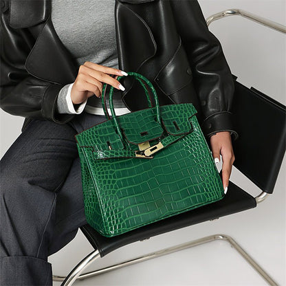 Da Donna Borsa in Vera Pelle con Chiusura Elegante