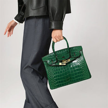 Da Donna Borsa in Vera Pelle con Chiusura Elegante