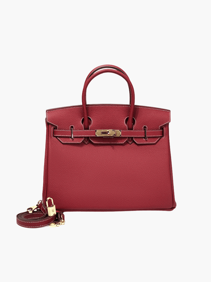 Da Donna Borsa in Vera Pelle con Chiusura Elegante